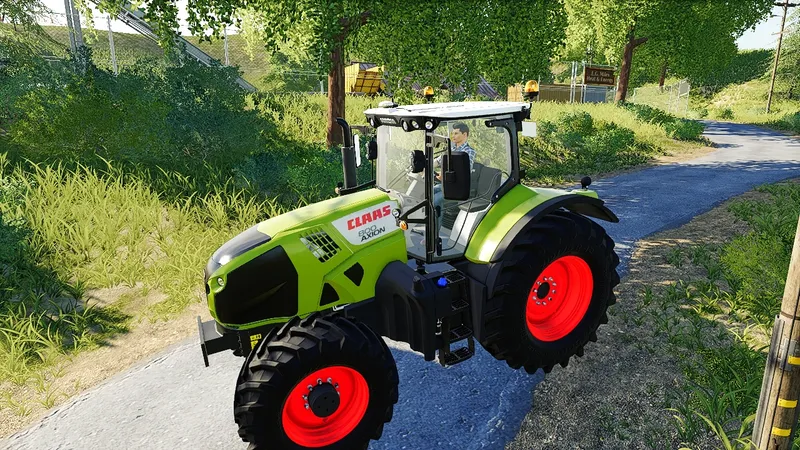 Трактор Claas Axion 800 v 1.0