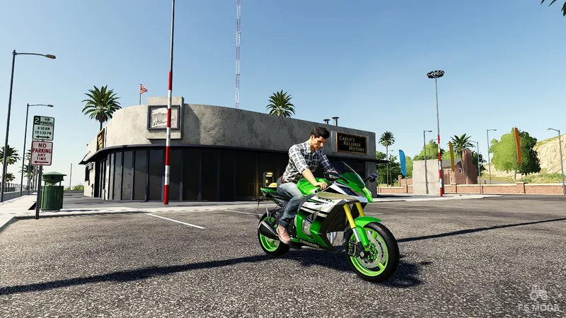 Мотоцикл Kawasaki Ninja ZX-10R v 1.0