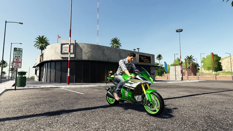 Мотоцикл Kawasaki Ninja ZX-10R v 1.0