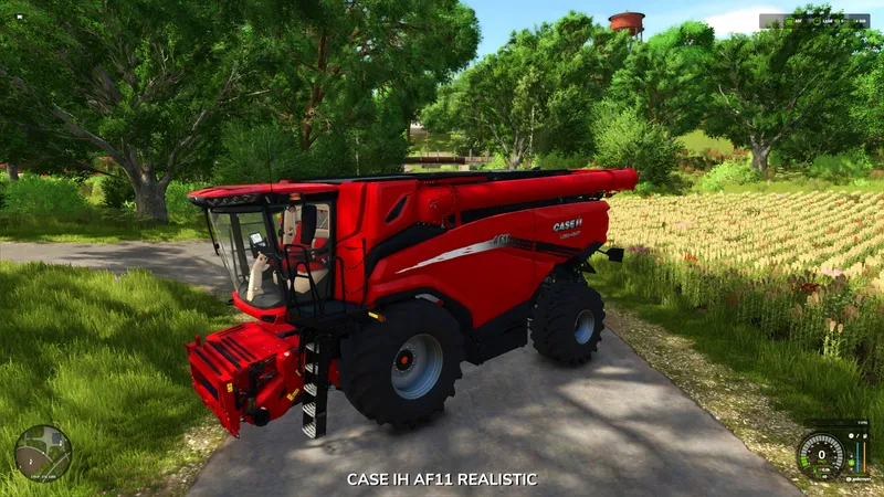 Зерноуборочный комбайн Case IH AF11 V1.0