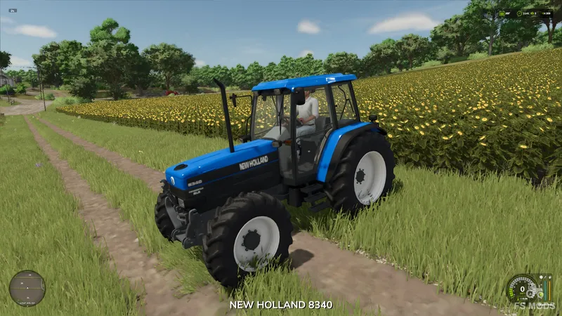 Трактор New Holland 8340 Edit v1.1