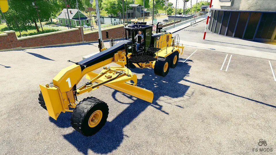 Автогрейдер CAT 18M3 v 1.0