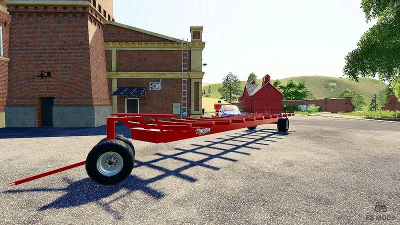 Прицеп JBM Round Bale Mighty Hauler v 1.0