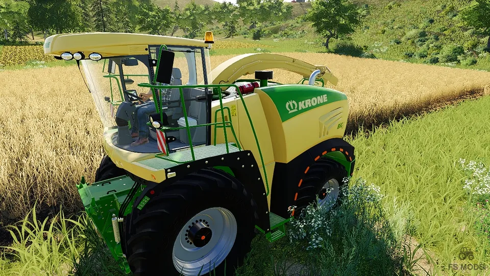 Комбайн Krone Big X 580 v 1.0