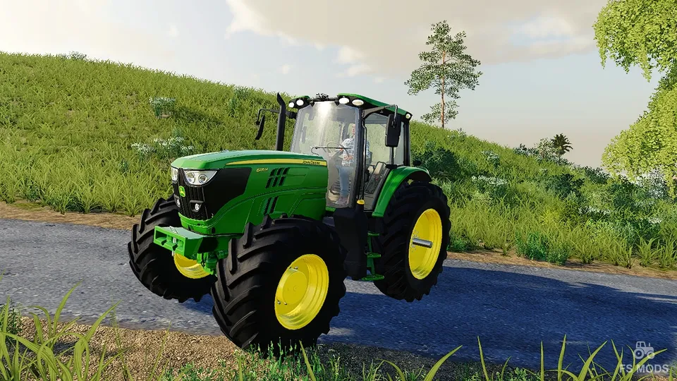 Трактор John Deere 6M v 1.0