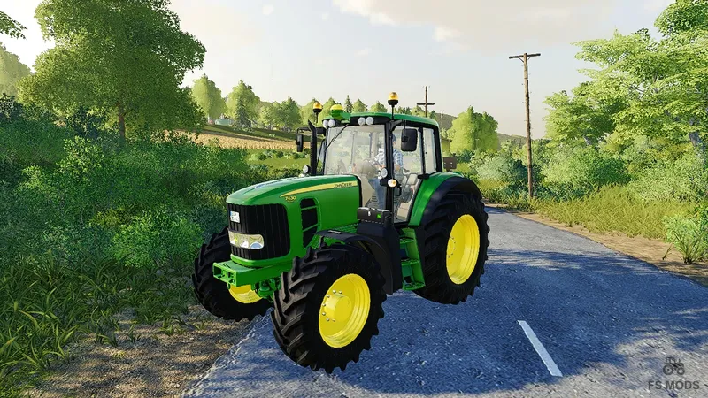 Трактор John Deere 7430/7530 Premium v 1.0