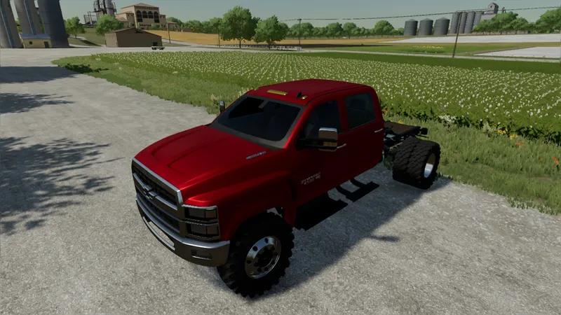 Автомобиль 2018 Chevrolet Silverado 4500 HD Flatbed v 1.1