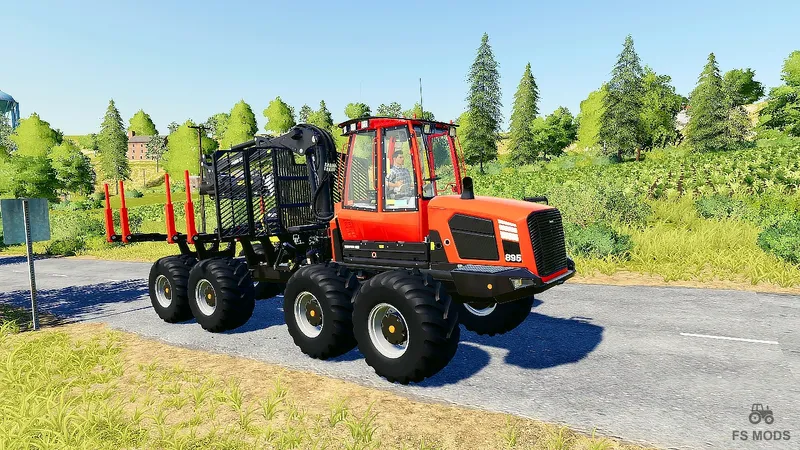 Форвардер Komatsu 895 Loadflex v 1.0