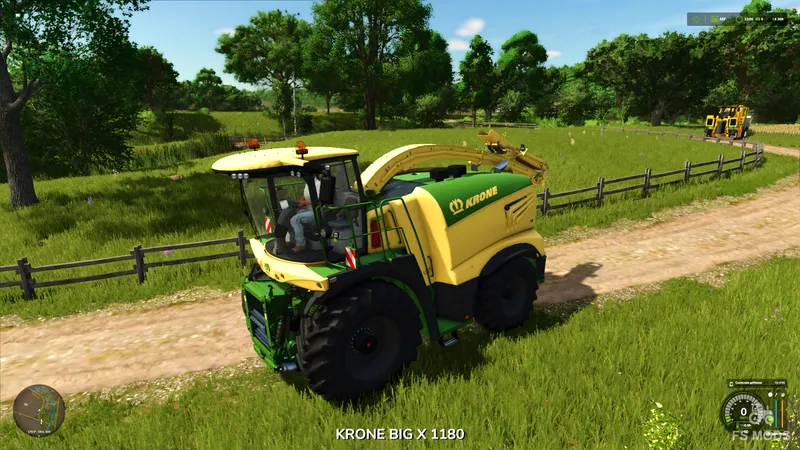 Кормоуборочный комбайн Krone BigX1180 v1.2