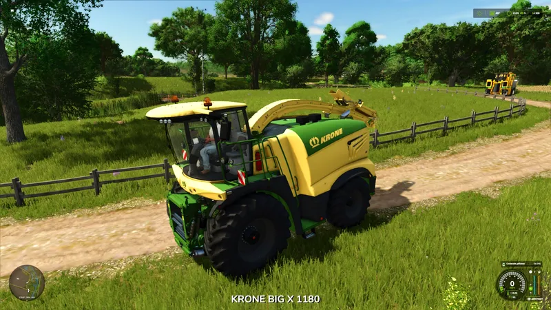 Кормоуборочный комбайн Krone BigX1180 v1.2