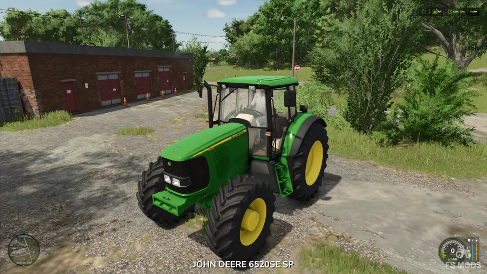 Трактор John Deere 6020SE Series v1.0