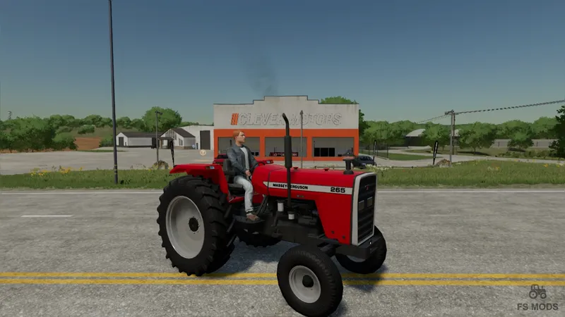Трактор Massey Ferguson 200 Series v 1.0