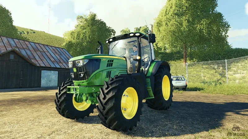 Трактор John Deere 6R Series v 1.0