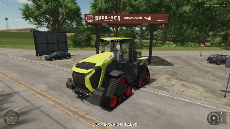 Трактор Claas Xerion 12 1000hp