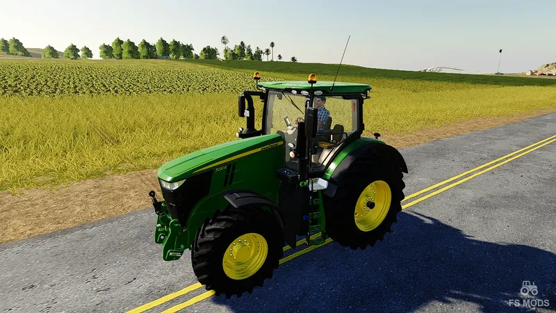 Трактор John Deere 7R Series v 1.0.0.3