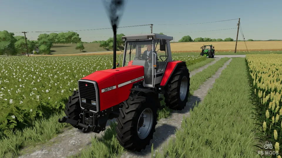 Трактор Massey Ferguson 3670 Turbo v 1.0