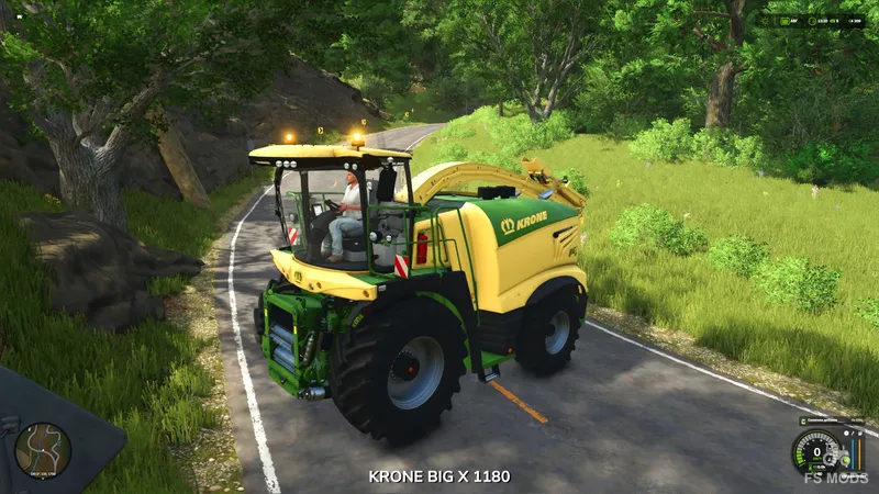 Кормоуборочный комбайн Krone BiG X 1180 V1.0