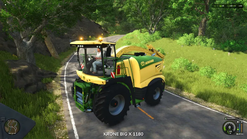 Кормоуборочный комбайн Krone BiG X 1180 V1.0