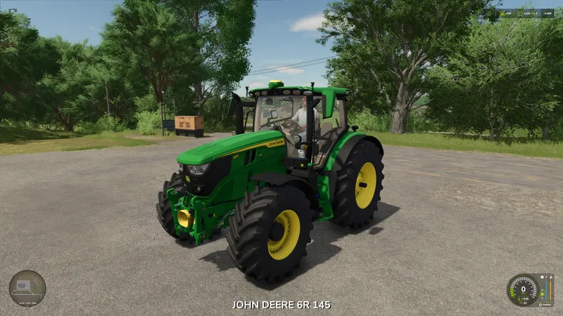 Трактор John Deere 6R Series v1.1