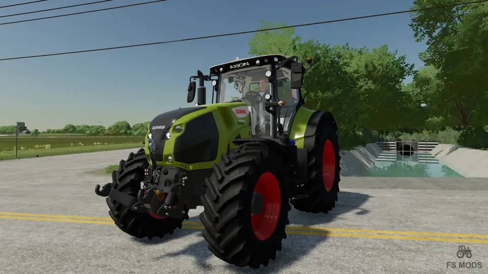 Трактор Claas Axion 800/870 v 1.0.0.1