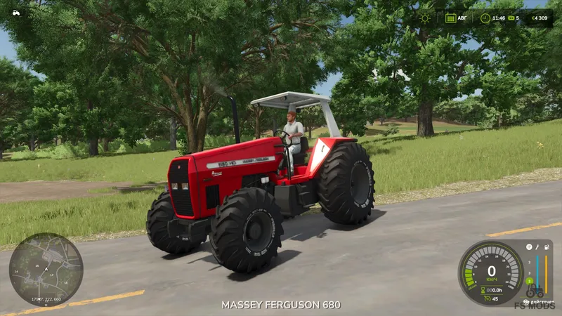 Трактор Massey Ferguson 680HD v3.2.2.4