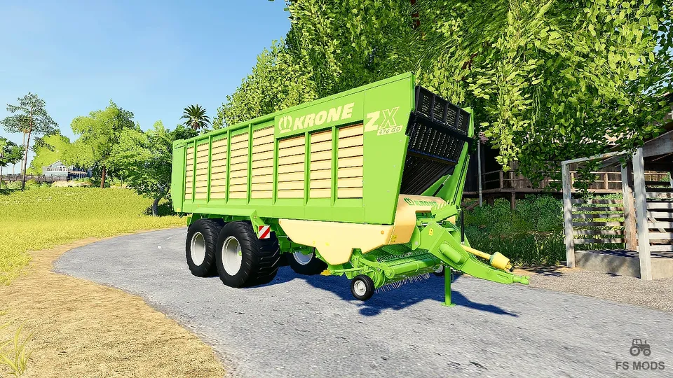 Прицеп Krone ZX 470 GD v 1.0