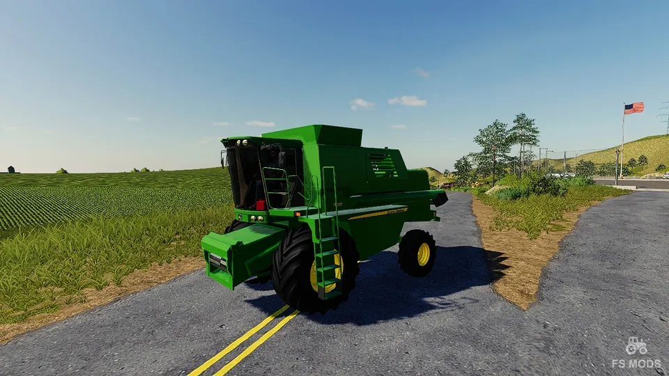 Комбайн John Deere 1570 v 1.0