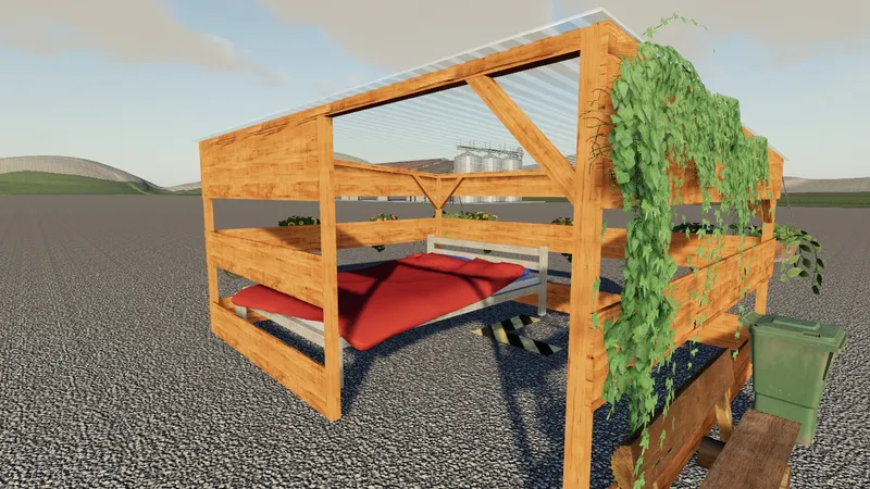 Раскладная кровать Garden Bed v 1.0