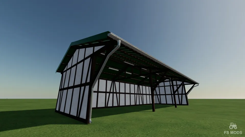 Навес Half Timbered Shelter v 1.0