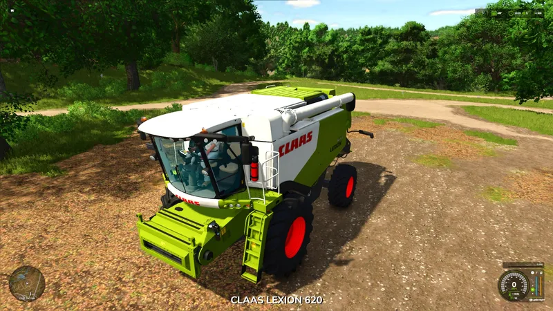 Зерноуборочный комбайн Claas Lexion 600-700 2012-2015-2017 V1.0