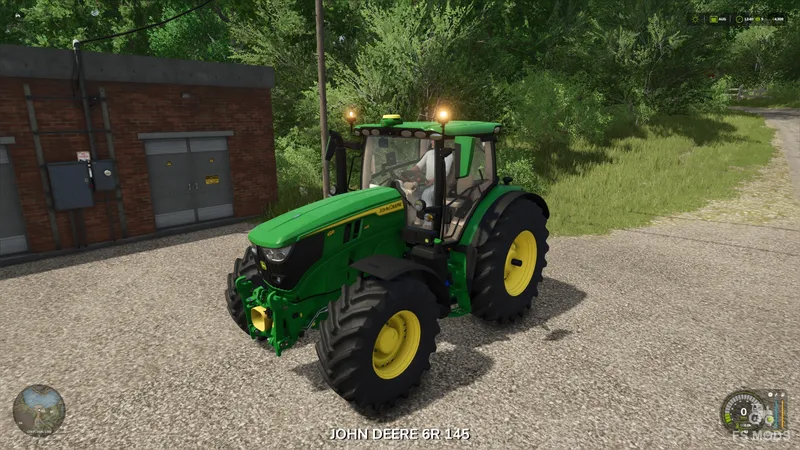 Трактор John Deere 6R 205 v1.0