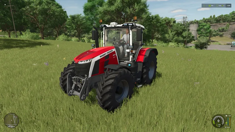 Трактор Massey Ferguson 8S Series v1.0