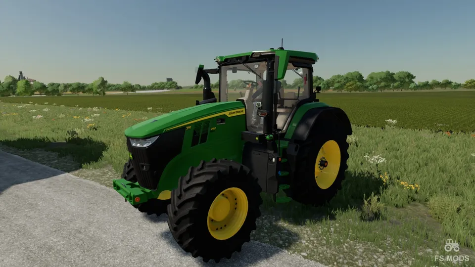 Трактор John Deere 7R 3rd Series v 1.0