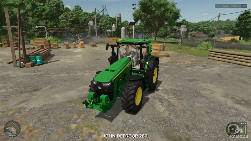 Трактор John Deere 8R v1.0.0.1