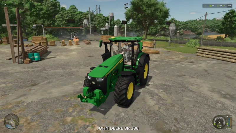 Трактор John Deere 8R v1.0.0.1