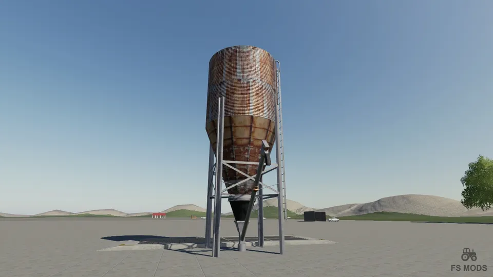 Ржаво выглядящие силосы v 1.0