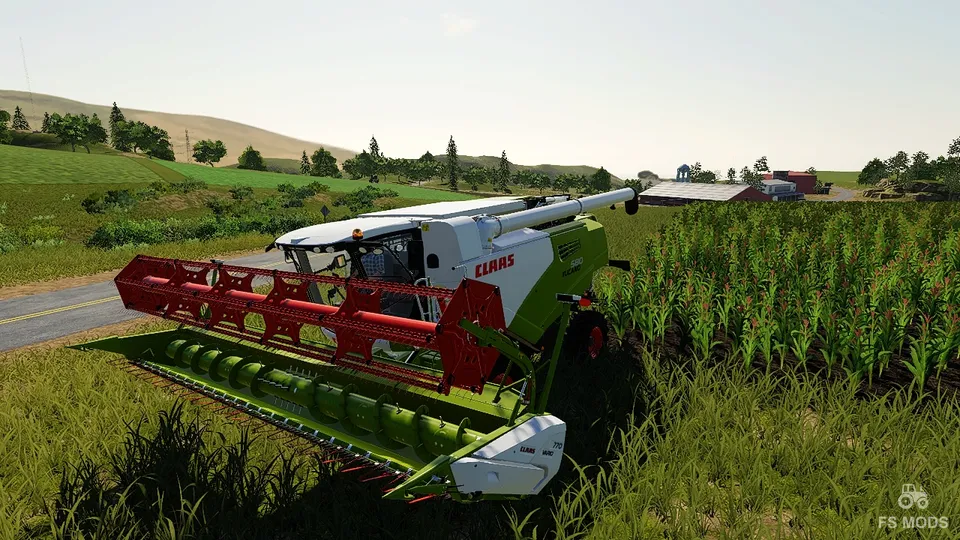 Комбайн Claas Tucano 580 v 1.0