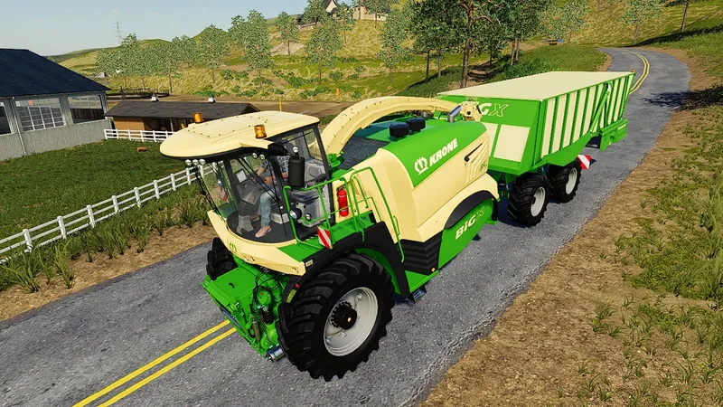 Комбайн John Deere X9 2020 US и EU Version v 1.0.0.2