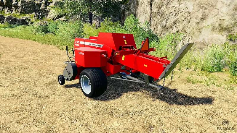 Пресс-подборщик Massey Ferguson Hesston 1840 v 1.0
