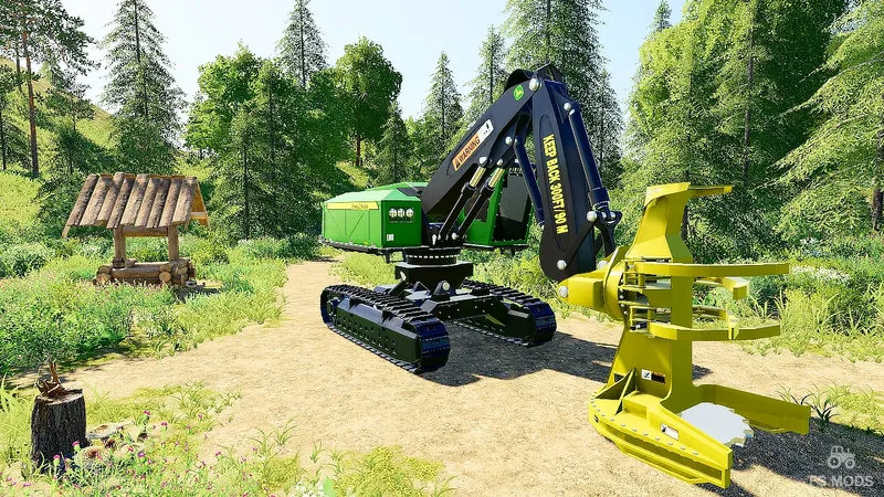 Валочно-пакетирующая машина John Deere 959M v 1.0.1