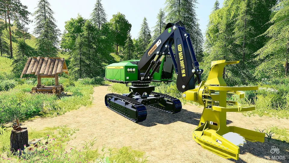 Валочно-пакетирующая машина John Deere 959M v 1.0.1
