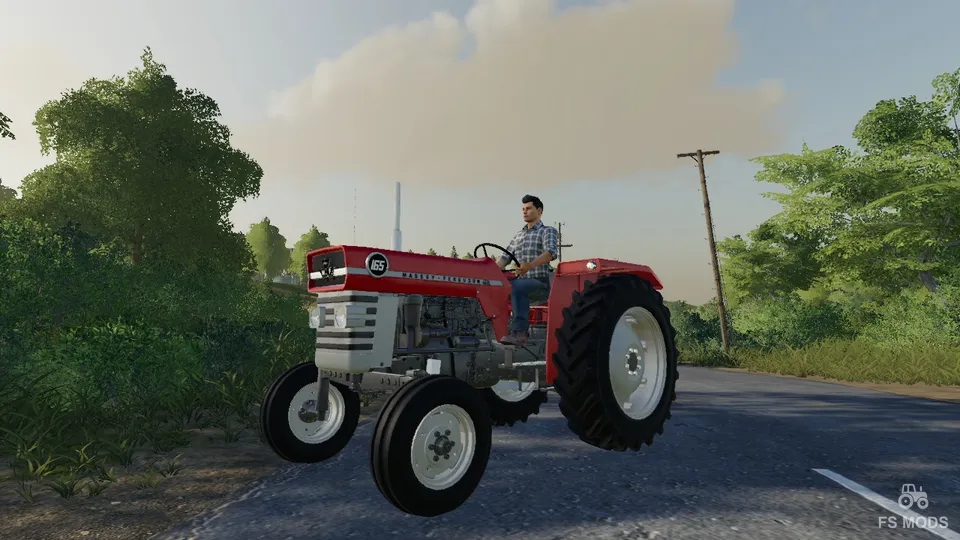 Трактор Massey Ferguson 100 Series v 1.0