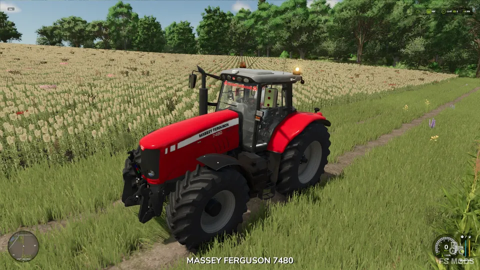 Трактор Massey Ferguson 7400 Edit V1.0