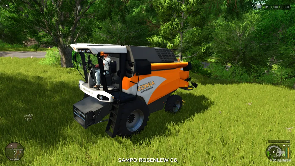 Зерноуборочный комбайн Sampo Rosenlew Comia C6 v1.0