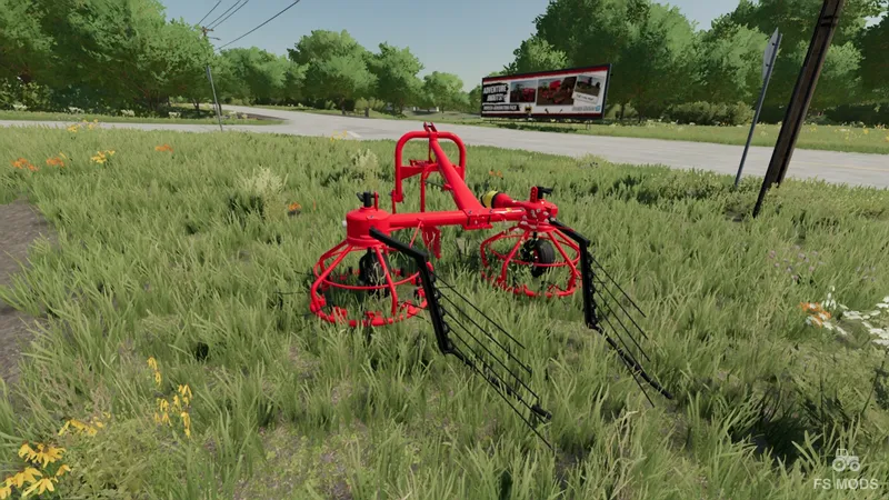 Ворошилка и грабли Kuhn Haybab 300 v 1.0