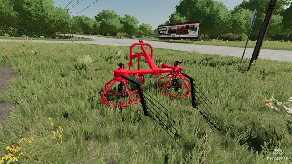 Ворошилка и грабли Kuhn Haybab 300 v 1.0