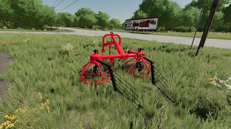 Ворошилка и грабли Kuhn Haybab 300 v 1.0