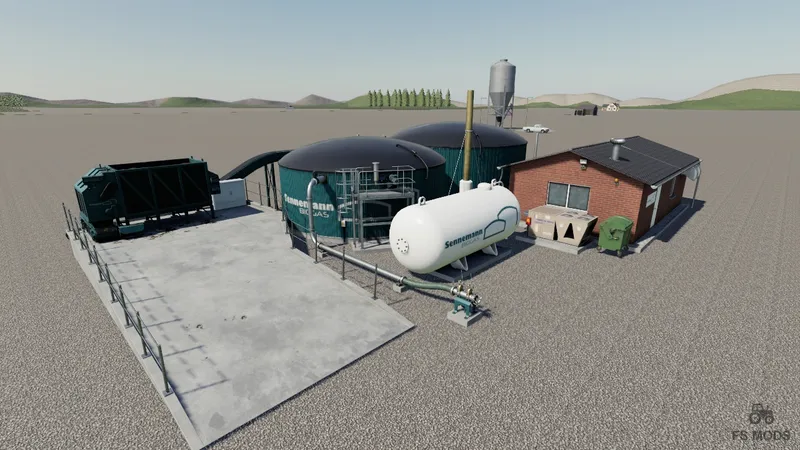 Биогазовая установка мощностью 450 квт v 1.0
