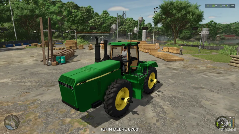 Трактор John Deere 8760/8960 v1.0