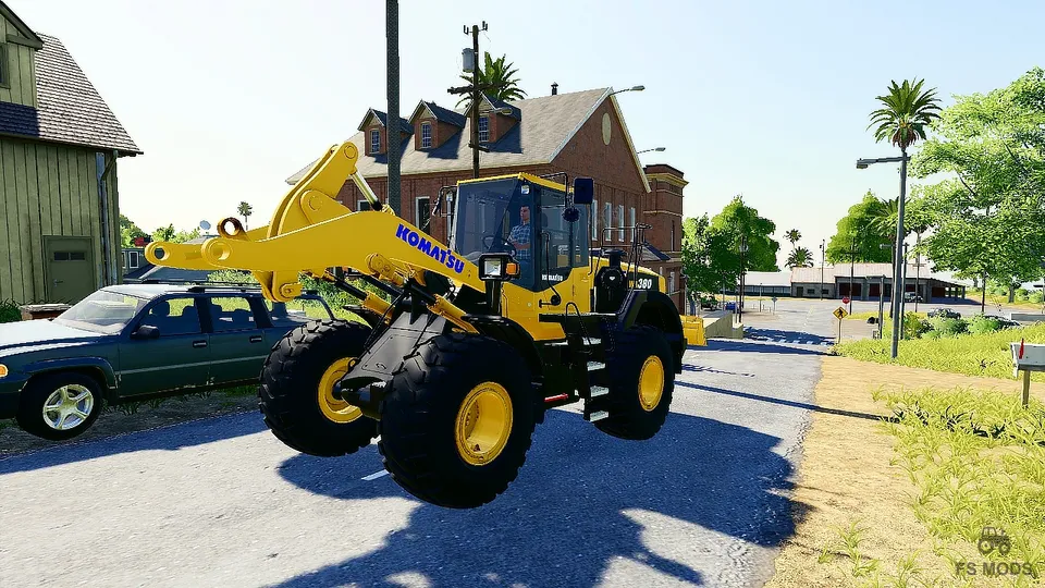 Погрузчик Komatsu WA 380 v 1.0